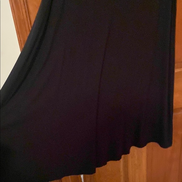 Old Navy Black Cold Shoulder Midi Sundress Size 2XL - Picture 7 of 7